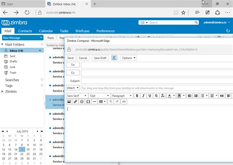 Zimbra Desktop Download.